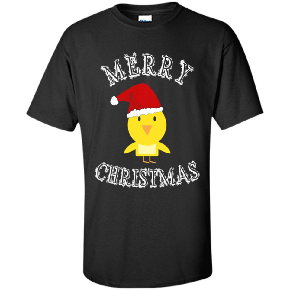 Bird Santa Merry Christmas T-Shirt - Birds Watchers Xmas - Shirt