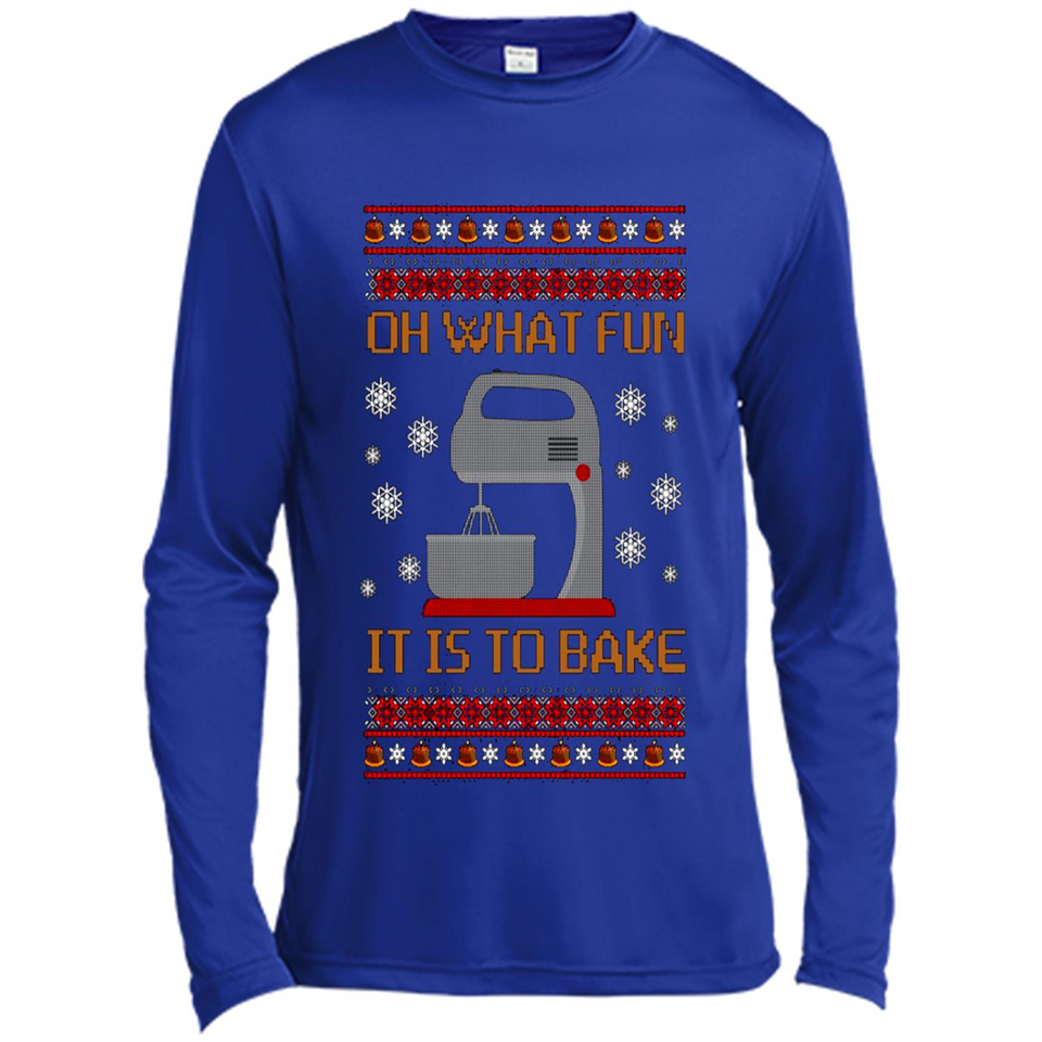Oh What Fun It Is To Bake Ugly Christmas sweater Sweater PINGPONG