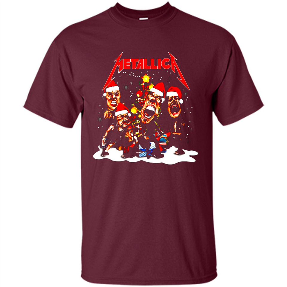 Metallica christmas sweatshirt hoodie long PINGPONG - Shirt