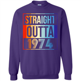 Retro Straight Outta 1974 44 Years Old - Sweatshirt