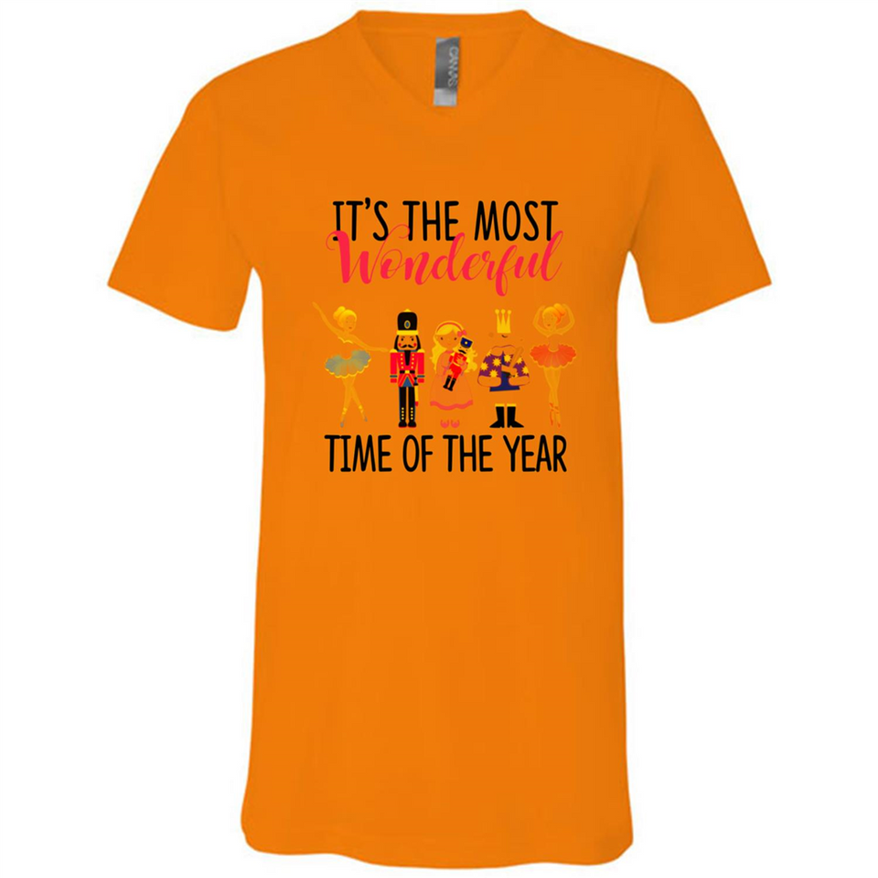 It's The Most Wonderful Time Of The Year - Canvas Unisex V-Neck