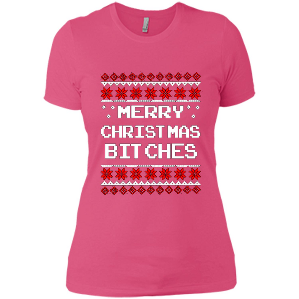 Merry Christmas Bitches ugly sweatshirt PINGPONG