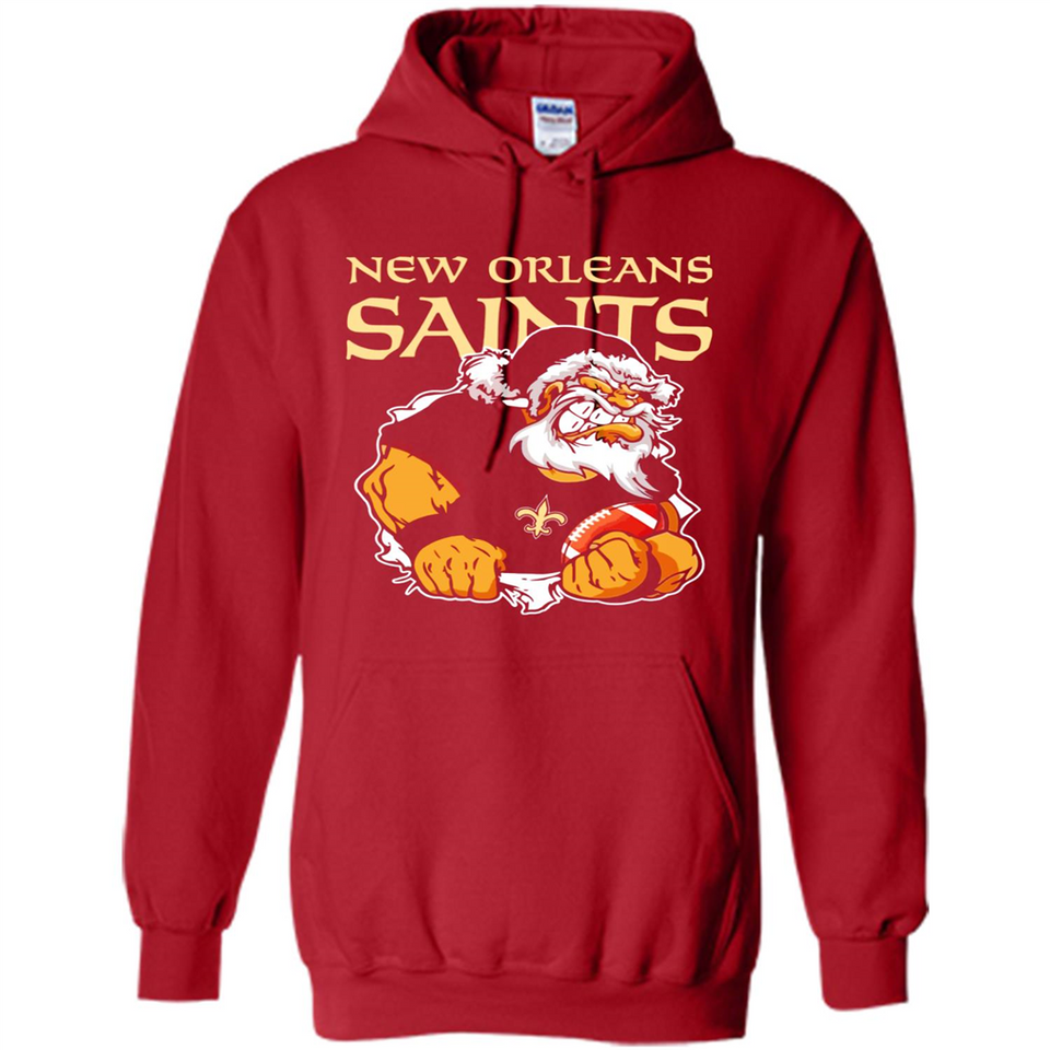 Grumpy Santa Claus New Orleans Saints Football Team PINGPONG