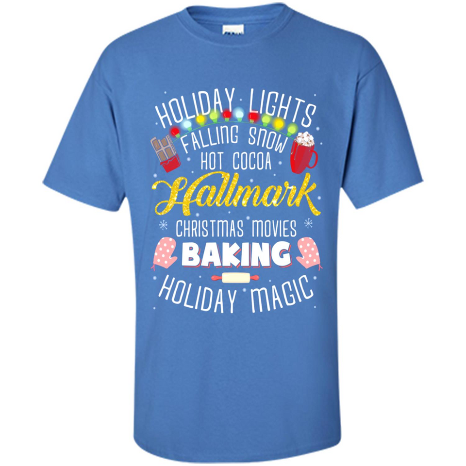 Holiday Lights Falling Snow Hot Cocoa Hallmark Christmas movie