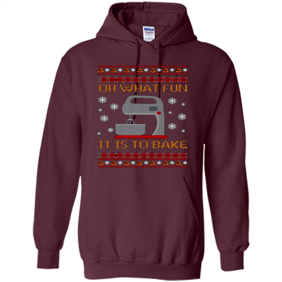 Oh What Fun It Is To Bake Ugly Christmas sweater Sweater PINGPONG