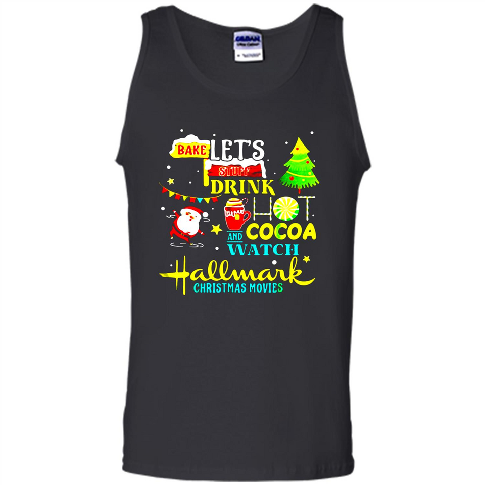 Santa claus i just want to bake stuff and waych christmas movi PINGPONG - Tank Top