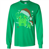 Boxer Dog diamond Christmas - Long Sleeve T-Shirt