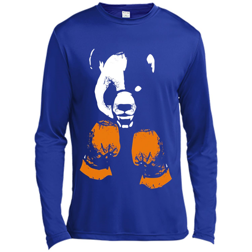 The winner' Cool Panda Bear Boxing Glove - Canvas Long Sleeve T-Shirt