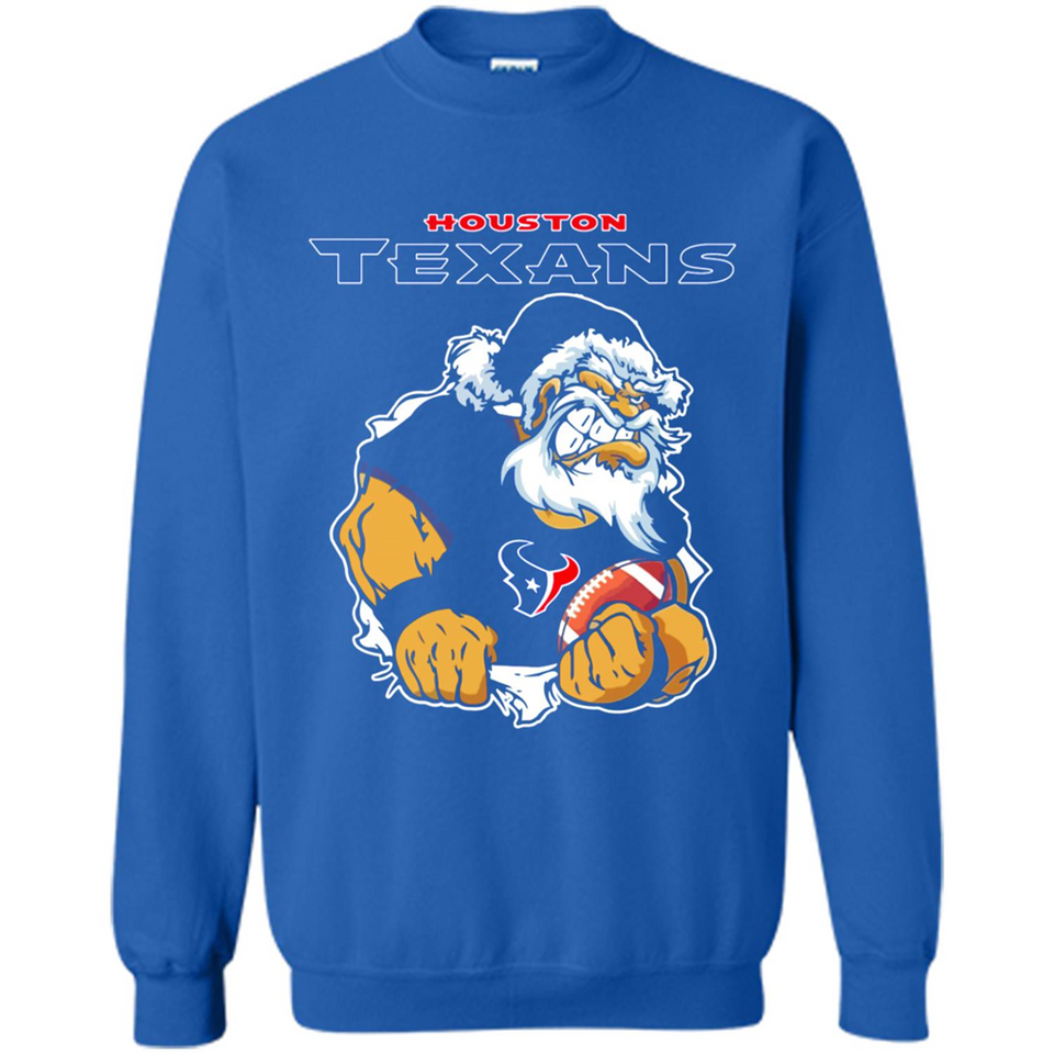 Grumpy Santa Claus Houston Texans Football Team PINGPONG