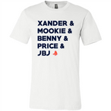 Baseball Favorite Players - Canvas Unisex T-Shirt