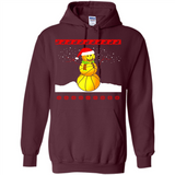 Basketball Santa Funny Christmas - Hoodie