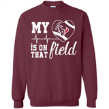 Houston Texans Football My Heart is on that Field - Sweatshirt