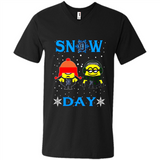 Snow Day Shirt For Detroit Tigers Vs Minion Fans pingpong