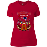 New England Patriots NFL Reindeer Funny Merry Christmas And Happy New Year