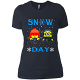 Snow Day Shirt For Detroit Tigers Vs Minion Fans pingpong