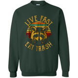 Live fast eat trash bear vintage camping PINGPONG