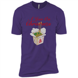 Christmas Ugly Sweater A Jew On Christmas - Premium Short Sleeve T-Shirt