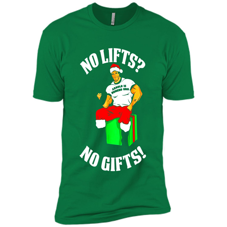 Arnold Is Numero Uno No Lifts No Gifts Christmas PINGPONG