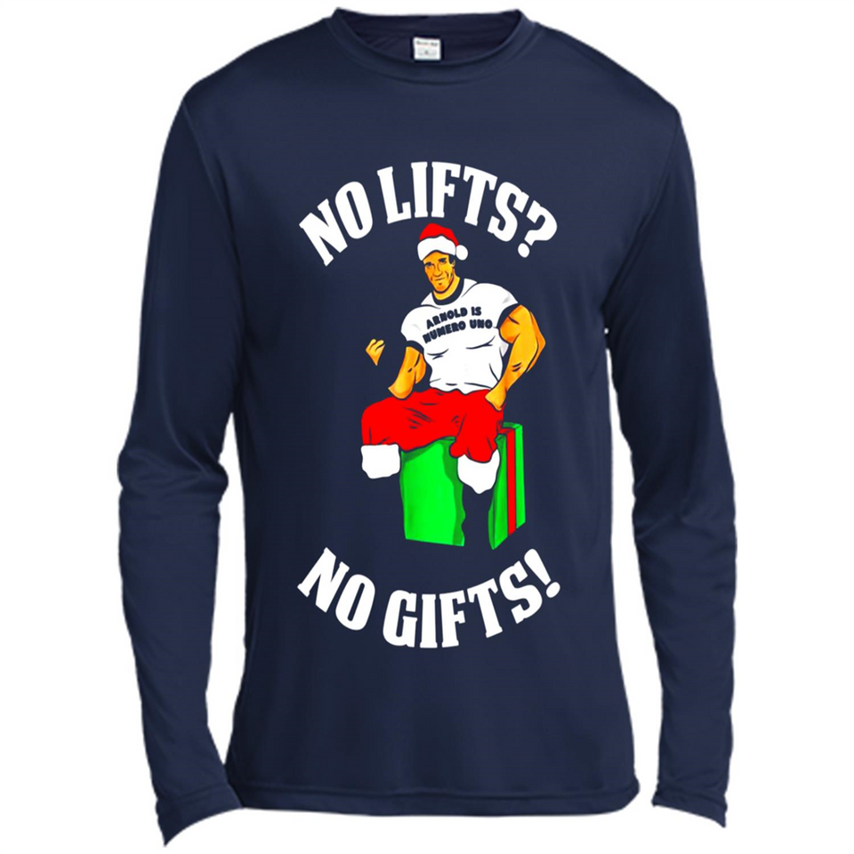 Arnold Is Numero Uno No Lifts No Gifts Christmas PINGPONG