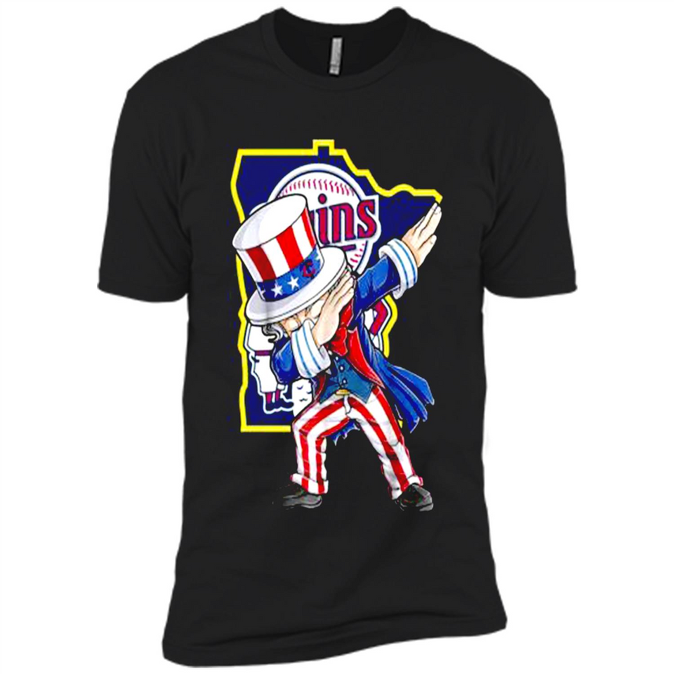 MLB MINNESOTA TWINS UNCLE SAM DABBING INDEPENDENCE DAY