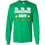 Christmas Crew Gifts Santa Elves Reindeer - Long Sleeve T-Shirt