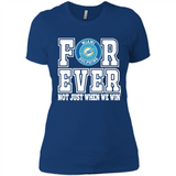 Miami Dolphins Forever For ever not just when we win - Ladies' Boyfriend T-Shirt