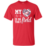 Philadelphia Eagles Football My Heart is on that Field - Shirt