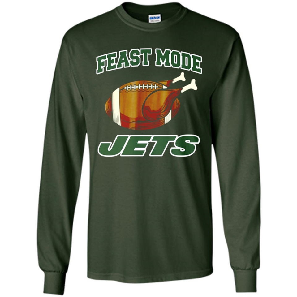 Feast Mode Jets Shirt - New York Turkey Thanksgiving