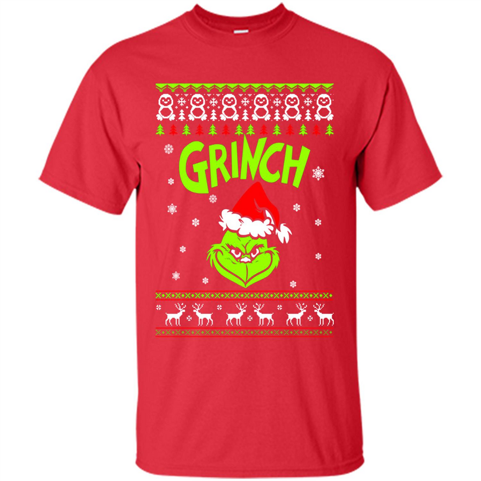 The Grinch Face Christmas - Shirt