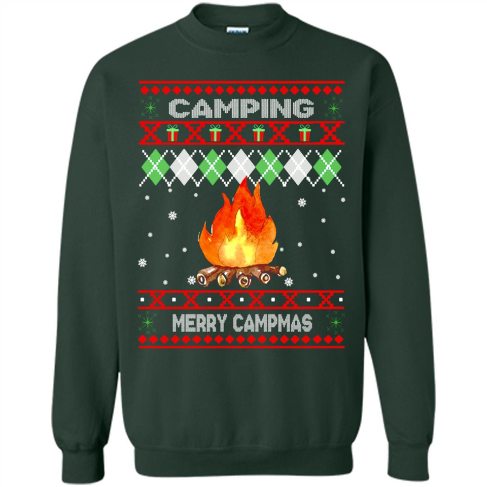 Merry Campmas Ugly Christmas - Sweatshirt