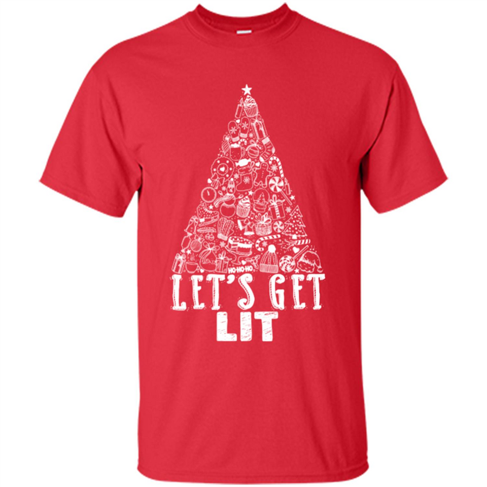 Let's Get Lit - Funny Christmas Tree