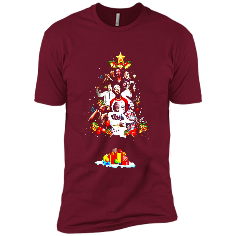 Christmas Post Noel Malone Tree shirt Gift For Christmas - Premium Short Sleeve T-Shirt