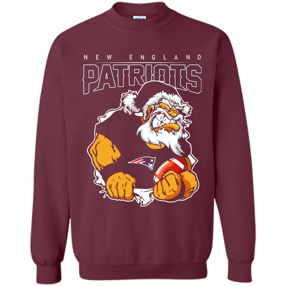 Grumpy Santa Claus New England Patriots Football Team PINGPONG