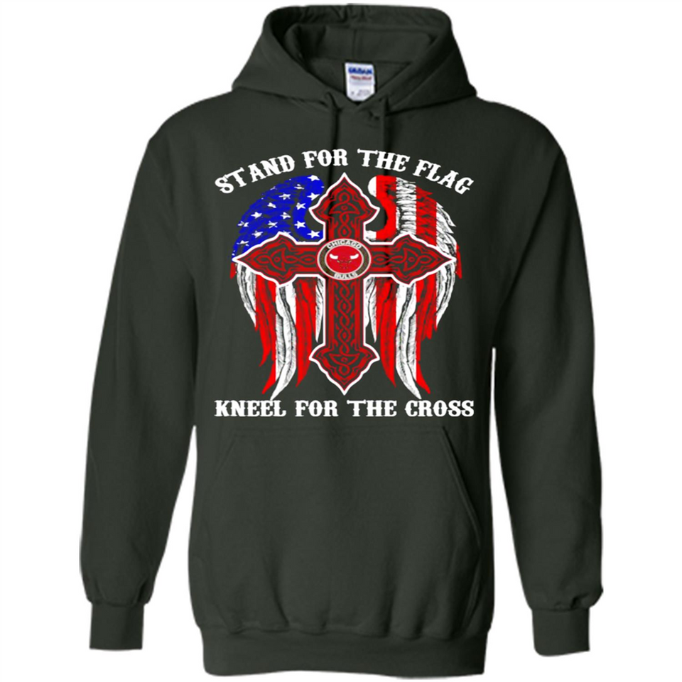 Chicago Bulls - stand for the flag kneel for the cross