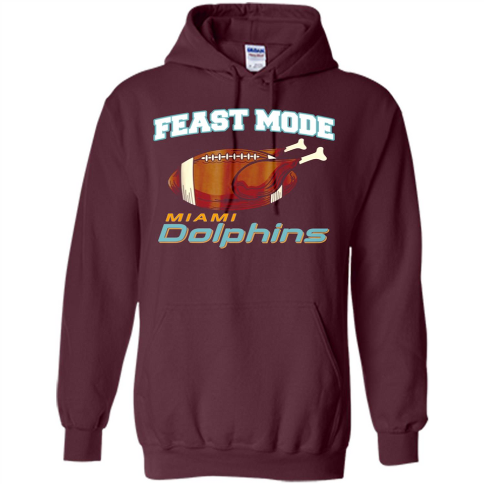 Feast Mode Dolphins Shirt - Miami Turkey Thanksgiving