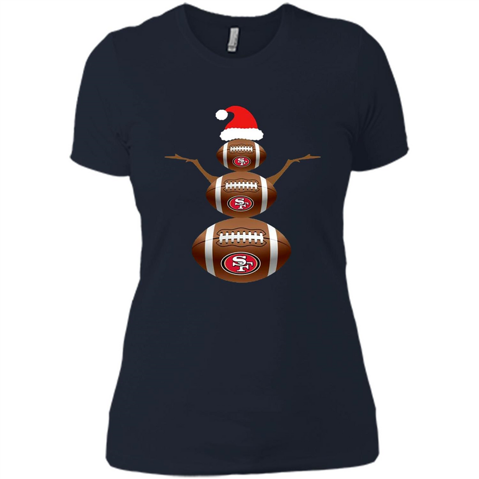 San Francisco 49ers NFL Dabbing Snowman Xmas