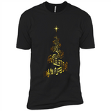 Music Note Christmas Tree Xmas Music Lover Mug PINGPONG - Premium Short Sleeve T-Shirt