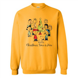 Snoopy Christmas Time Is Here Sporty T-Shirt - Sweatshirt