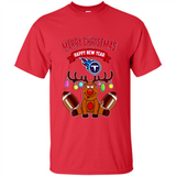 Tennessee Titans NFL Reindeer Funny Merry Christmas And Happy New Year
