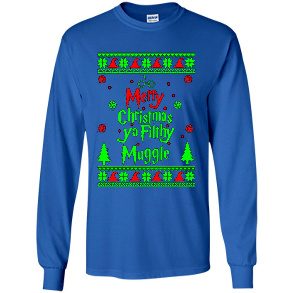 Merry Christmas ya filthy animal ugly sweater PINGPONG