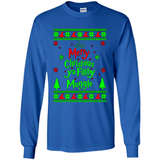 Merry Christmas ya filthy animal ugly sweater PINGPONG