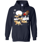 Christmas Santa Golden Retriever Sleigh For Labrador Retriever