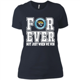 Jacksonville Jaguars Forever For ever not just when we win - Ladies' Boyfriend T-Shirt