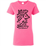 Soft kitty warm kitty little ball of fur - Ladies Short-Sleeve