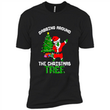 Christmas Dabbing Santa - Premium Short Sleeve T-Shirt