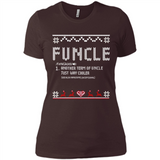 Mens Christmas Funcle Definition - Ladies' Boyfriend T-Shirt