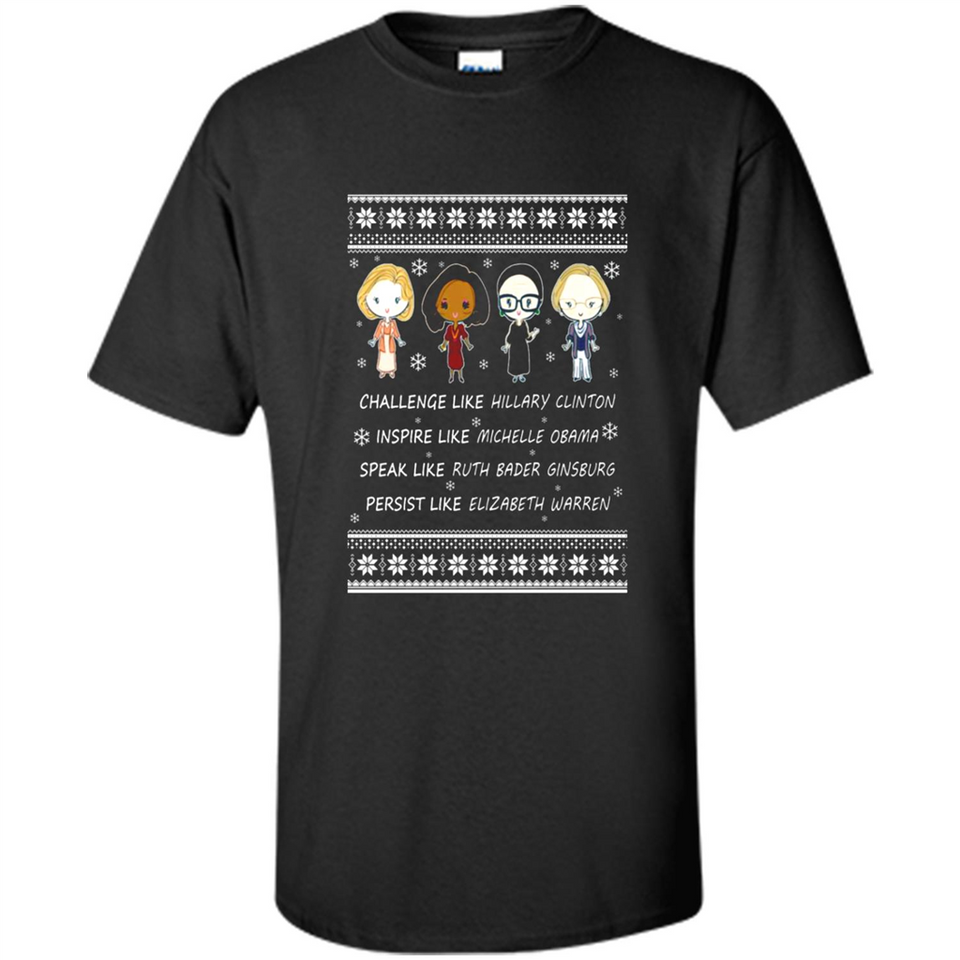 Nasty Women Michelle Hillary Warren Bader Christmas PINGPONG