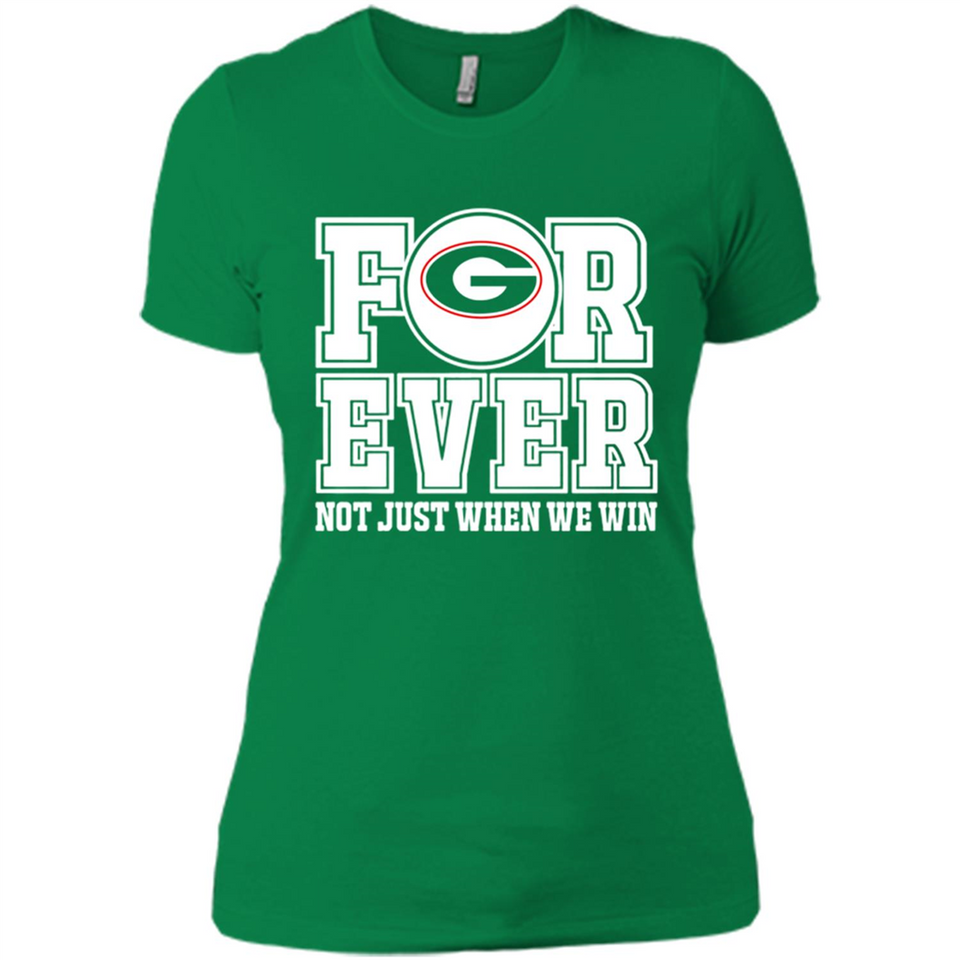 Georgia Bulldogs Forever For ever not just when we win - Ladies' Boyfriend T-Shirt