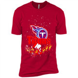 Snoopy Christmas Tennessee Titans - Premium Short Sleeve T-Shirt