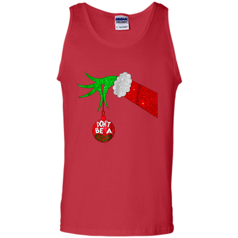GRINCH HAND HOLDING CHRISTMAS ORNAMENT - DON'T BE A GRINCH PINGPONG